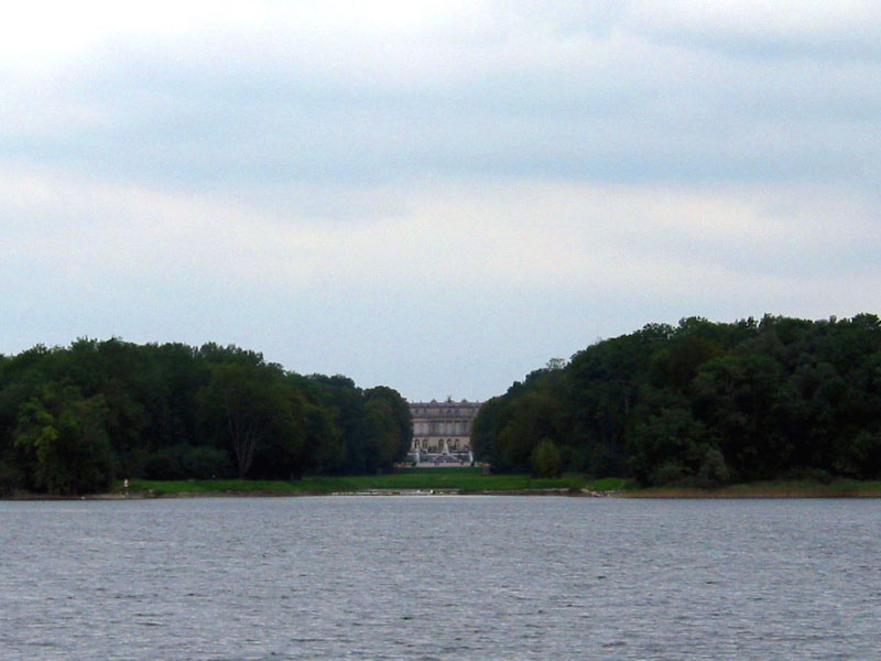 HERRENCHIEMSEE, Ludwig's third castle, is on an island in Lake Chiemsee.
