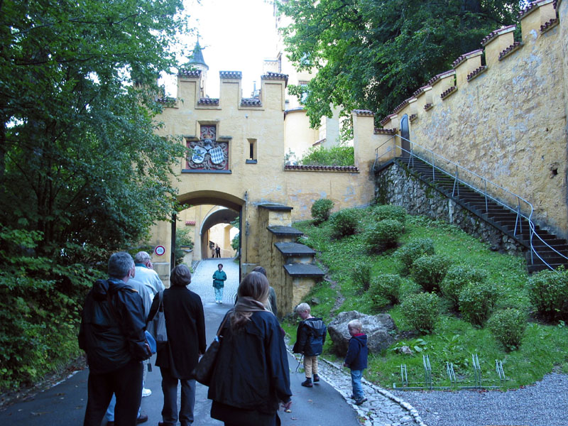 Entrance to Hohenschwangau
