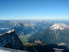 Austrian Tyrol from Zugspitze
